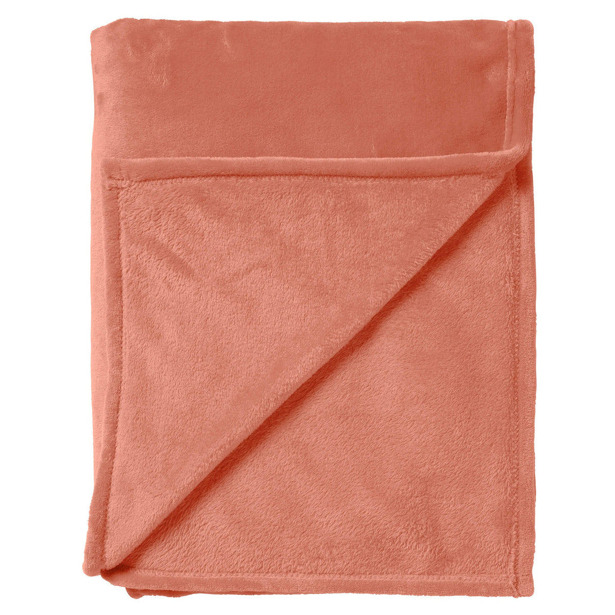 Nederlands decor Billy - Plaid 150x200 cm gedempte klei - roze