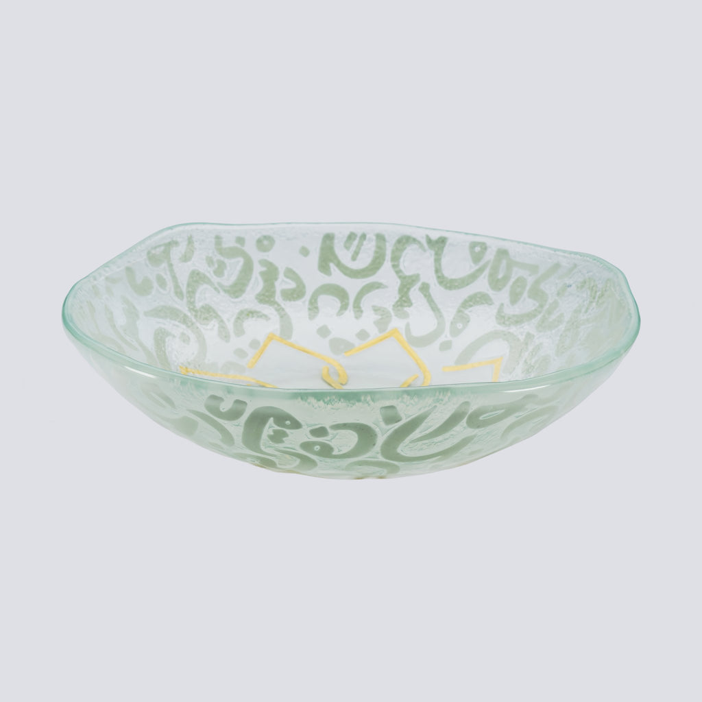Gold Bowl Pop Medium 24x7 Gold & White