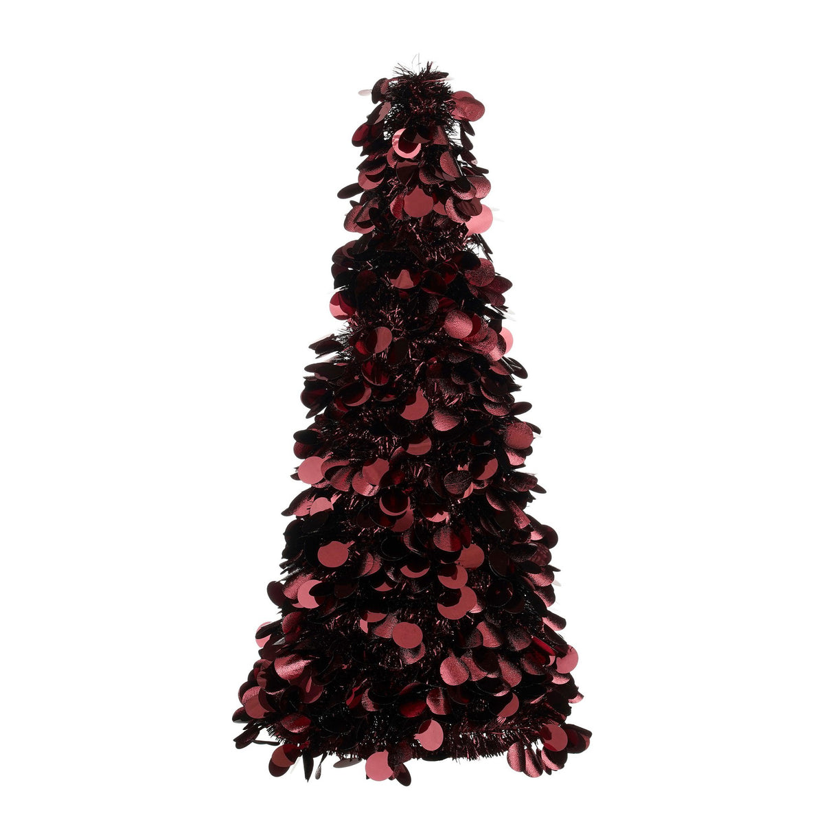 Kerstboom bordeaux