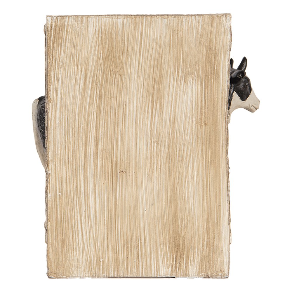 Boekensteunen Set van 2 Koe 17x10x14 cm Bruin Kunststof