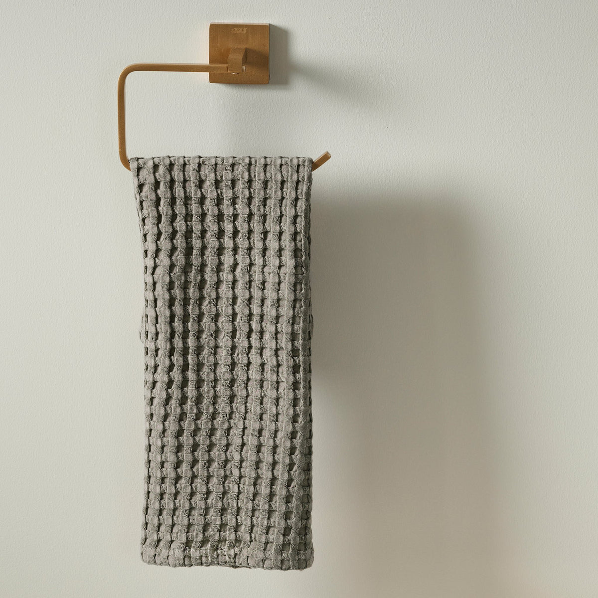 Katoenen bamboewafelhanddoek - Verhoogd absorptievermogen