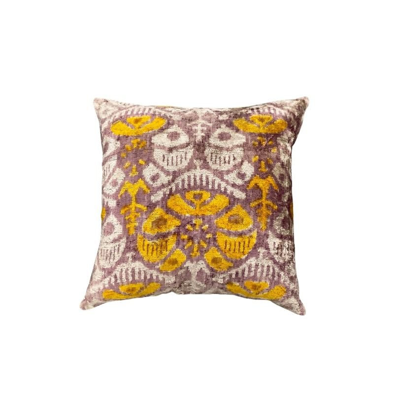 Velvet Ikat Kussen Isola 50x50 cm