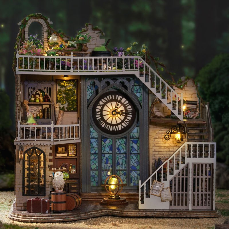 Cutebee, 3D DIY Huisje, Magic House, LV-03B, 22,8x16,2x22,5cm
