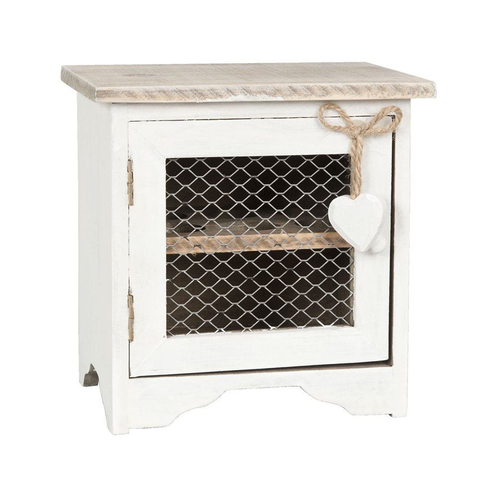 Eierkastje 19x14x19 cm wit thout eierhouder