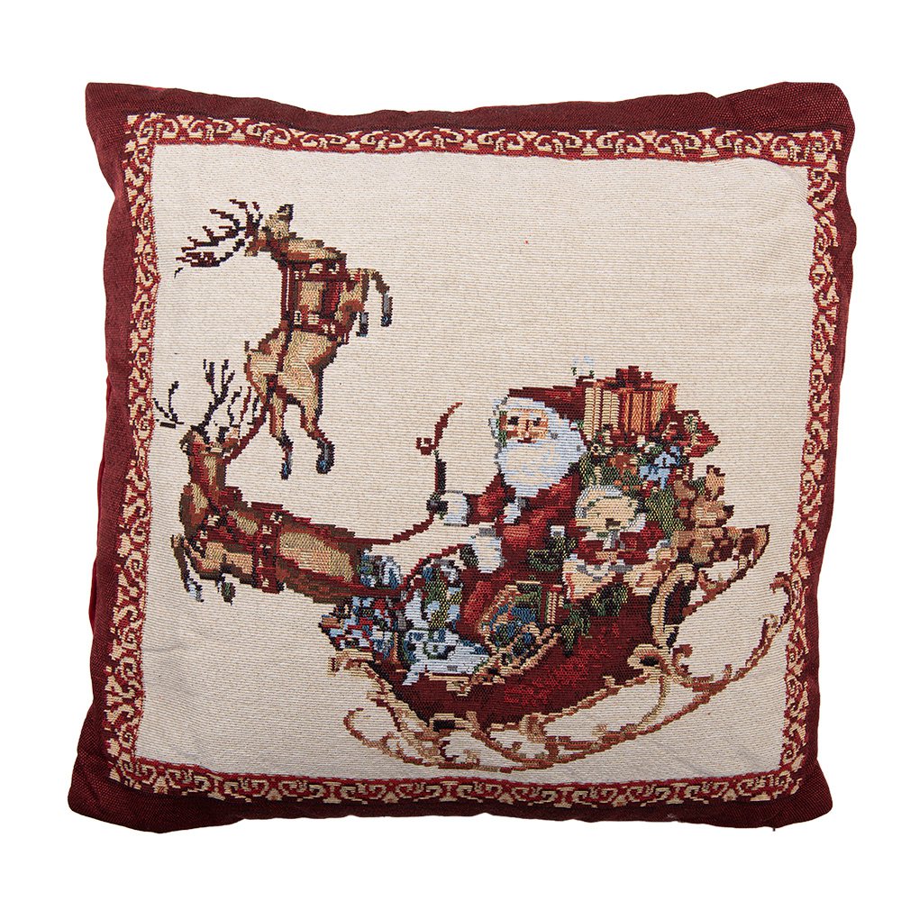 Sierkussen 45x45 cm Beige Polyester