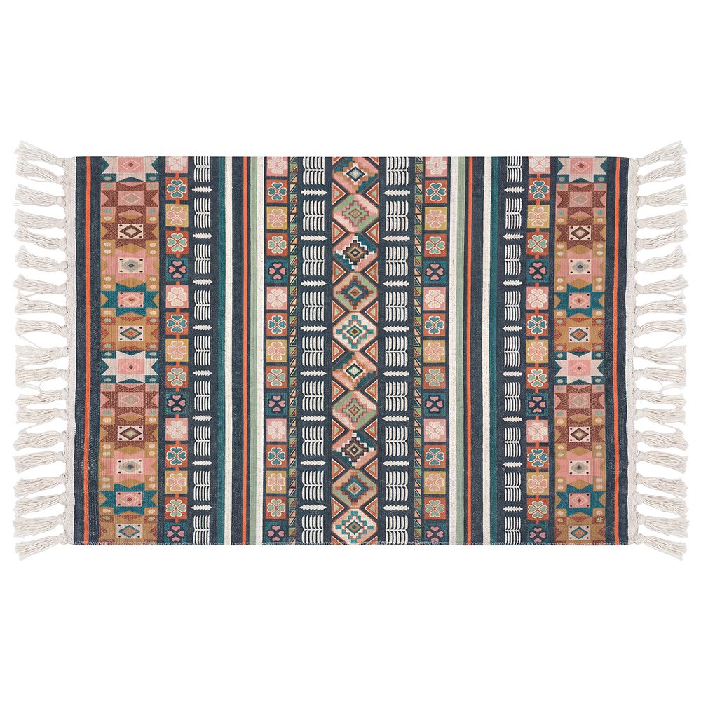Vloerkleed Beige Katoen