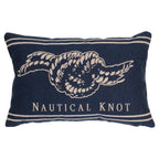 Gobelin kussen navy nautical knot 30x45cm*