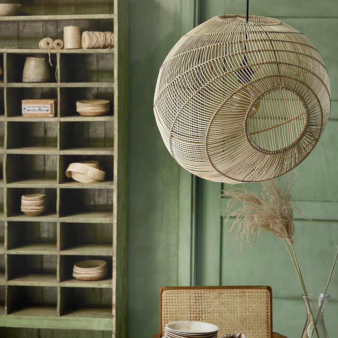 Luna hanglamp Sphere naturel