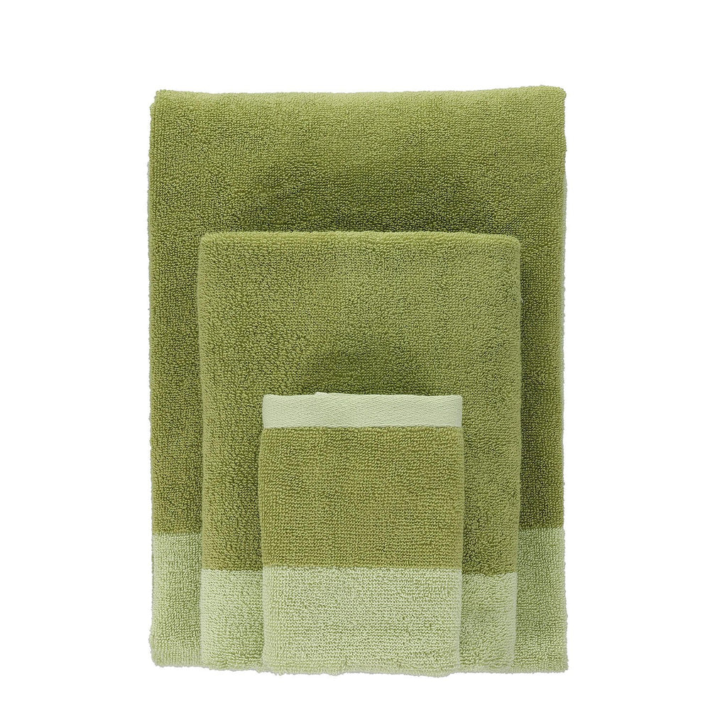 Badhanddoek 50x100cm pistachegroen Pixie - Set van 2