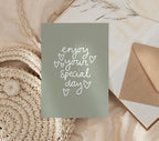 Kaart | Enjoy your special day