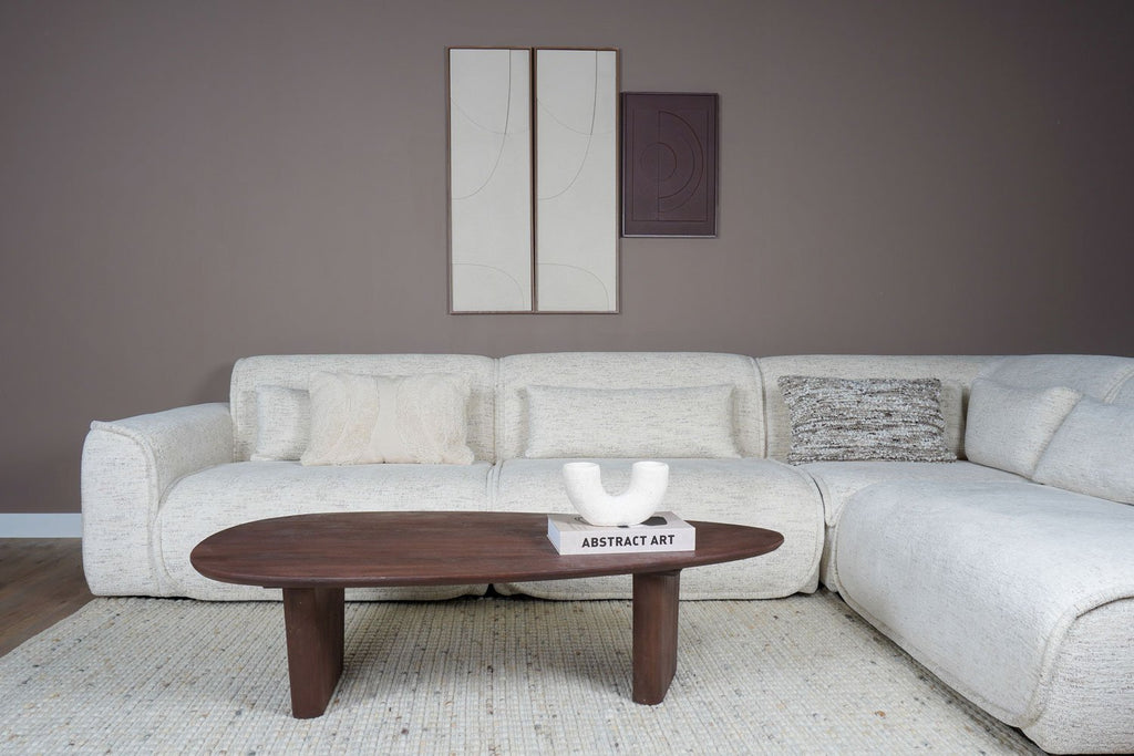 Salontafel Rudo 135 x 75 cm - Espresso Mangohout