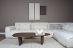 Salontafel Rudo 135 x 75 cm - Espresso Mangohout