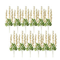 Kunstbloemen Set van 12 110 cm Geel Kunststof