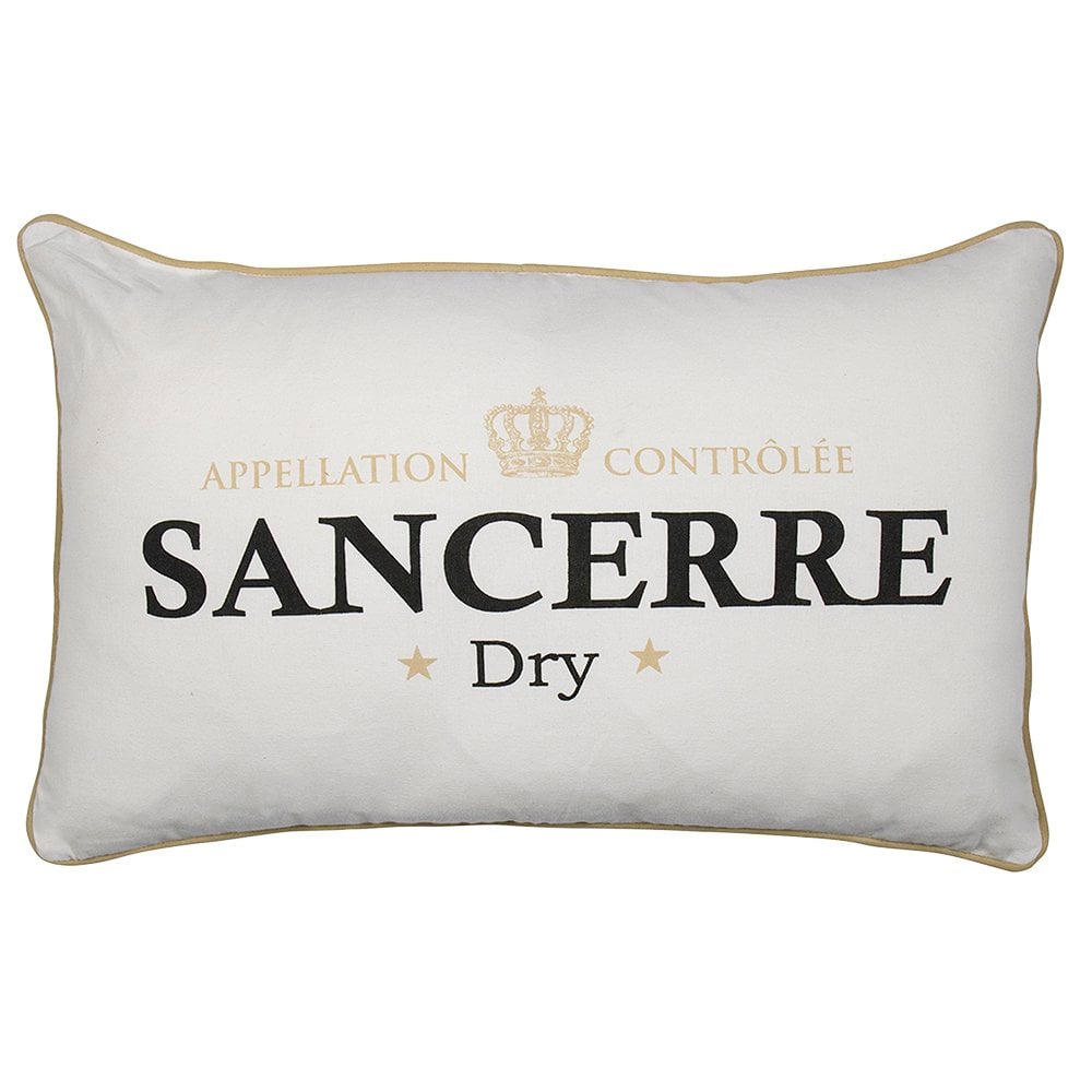Kussen wijn sancerre wit 40x60cm