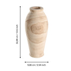 Vaas Flow Bruin 9x32cm