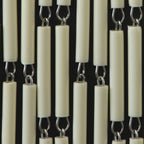 Vliegengordijn Verspringend crème 90x210 cm