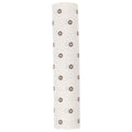 Kleine Tafelband fleur bruin 30cmx3mtr (opgerold) (20 in doos)