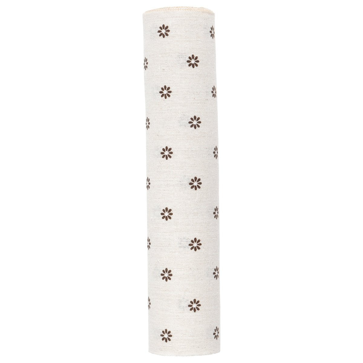 Kleine Tafelband fleur bruin 30cmx3mtr (opgerold) (20 in doos)
