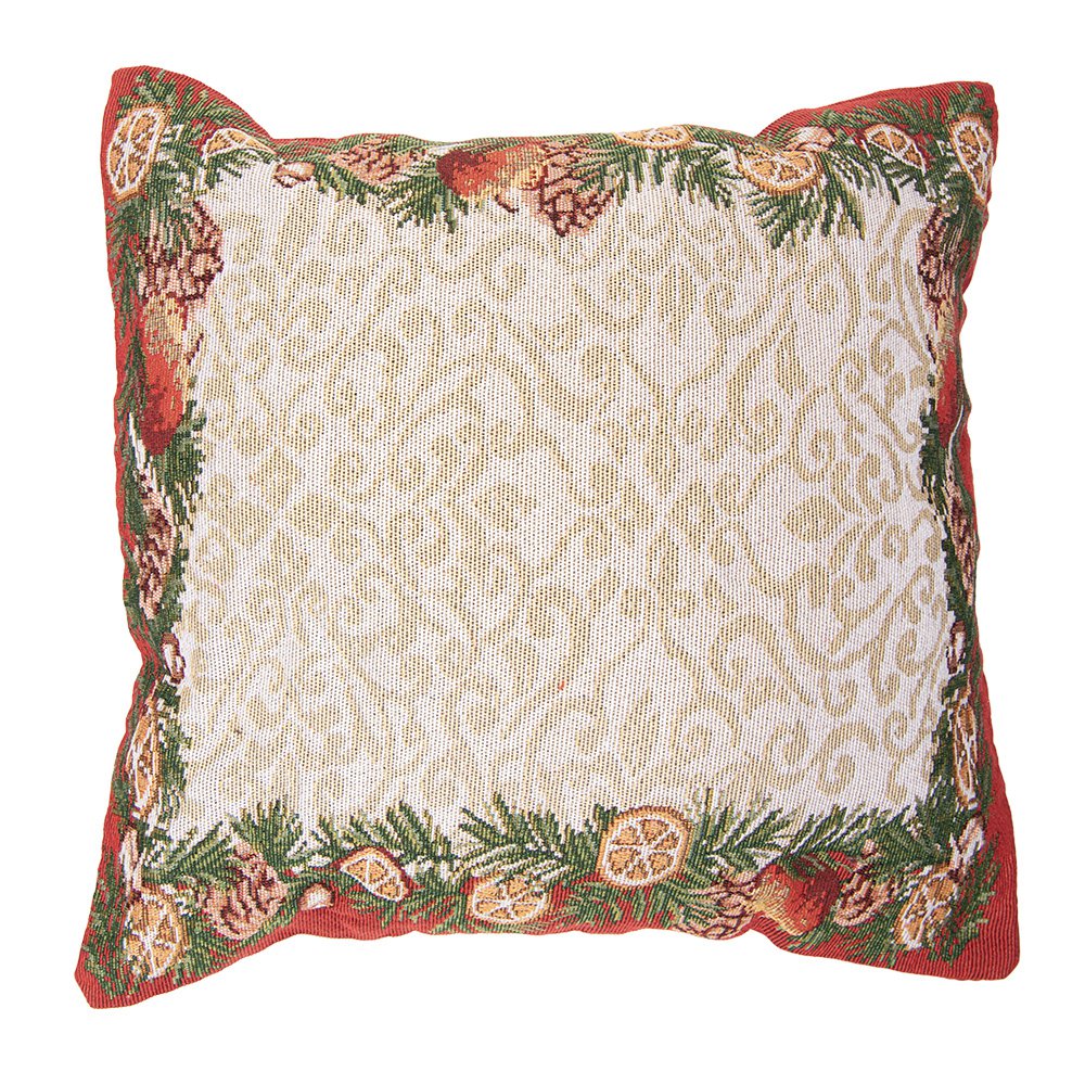 Sierkussen 45x45 cm Beige Polyester