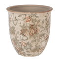 Bloempot Ø 17x17 cm Beige Keramiek