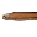Decoratie 12x3x120 cm Bruin Hout