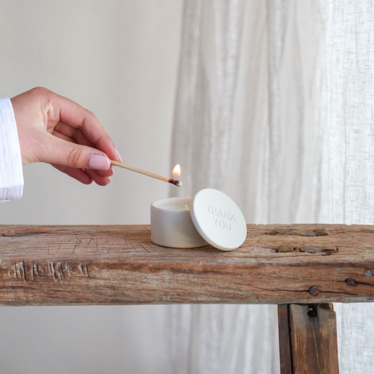 Leeff Mini candle Milan - Thank you