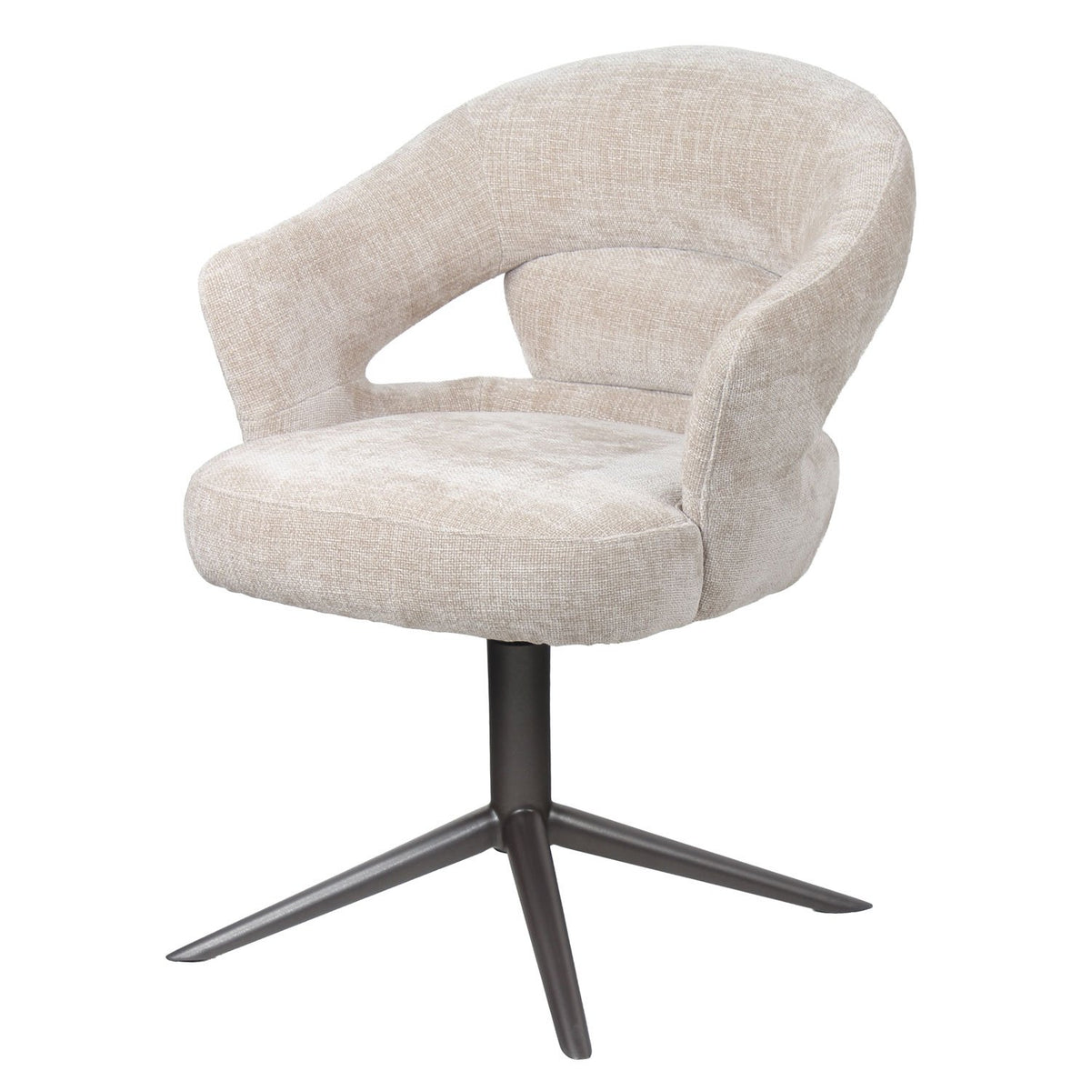 Eetkamerstoel Jamie - Beige 120