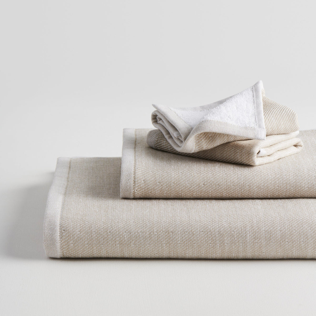Katoenen bamboe hamam badstof handdoek - Eco-vriendelijk