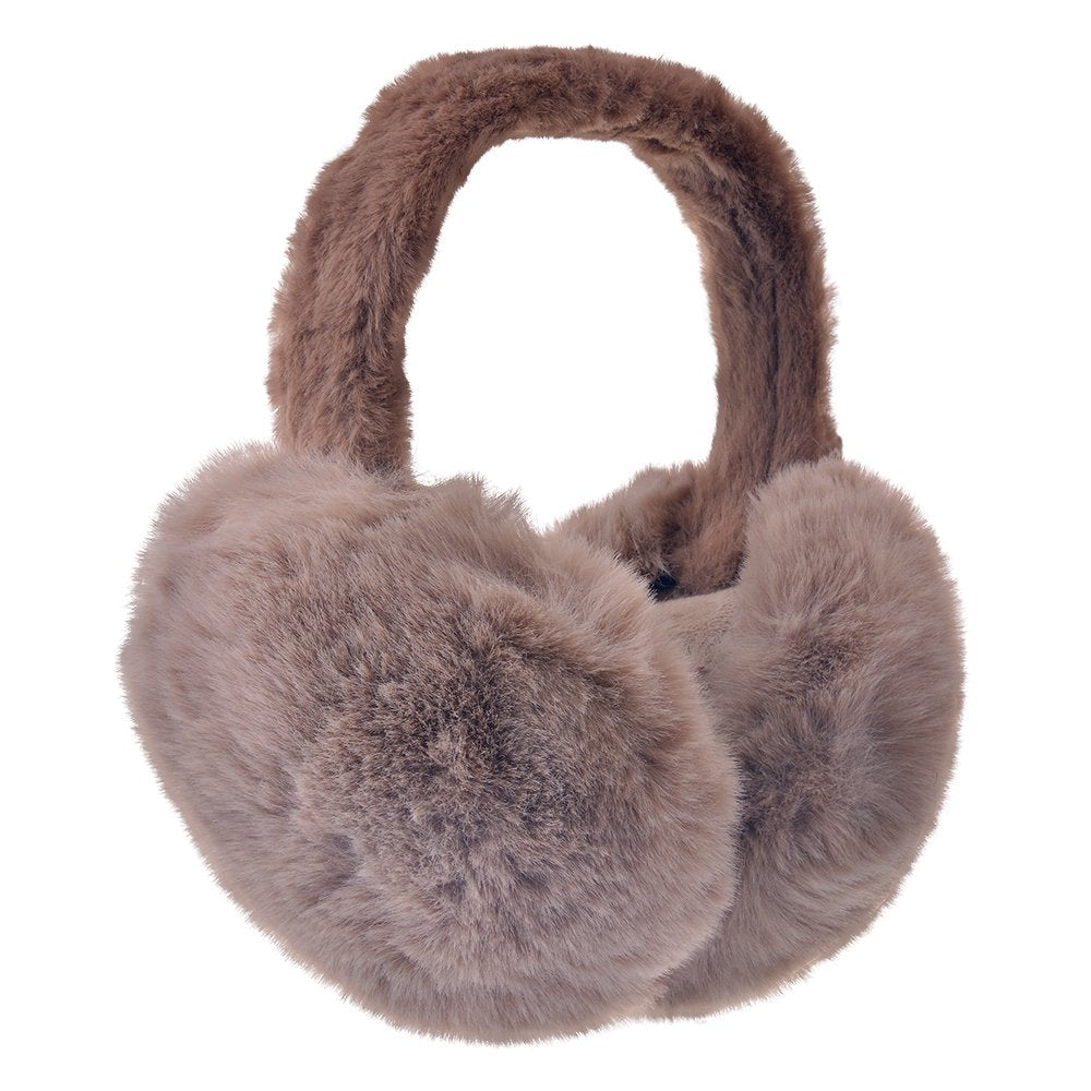 Oorwarmers 13 cm Bruin Polyester Oorwarmers Dames