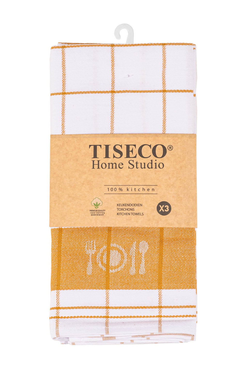 Theedoek Pharao BML - SET/3 - 50x70 cm