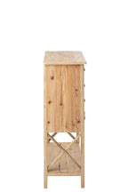 J-Line kast Chamonix - dennenhout - naturel