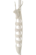J-Line Wijnrek hert - aluminium - gebroken wit