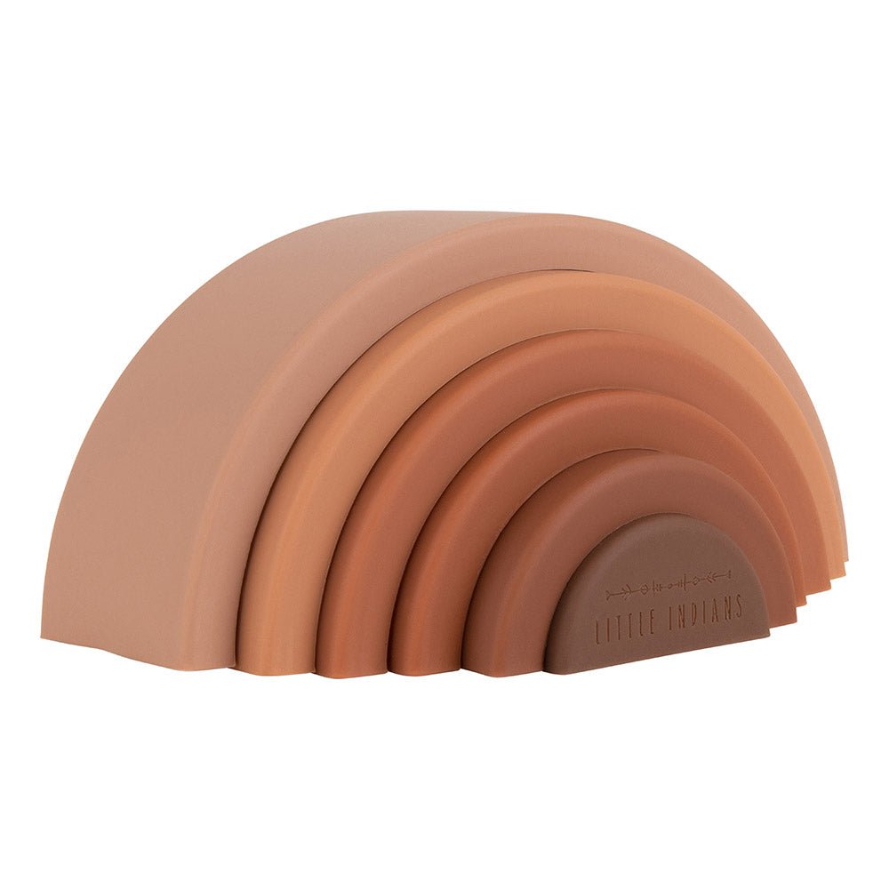 Siliconen regenboog - Amber Brown