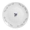 Ontbijtbord Ø 20 cm Wit Keramiek Katten Bord