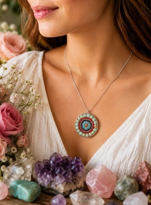 Mandala ketting Larderiet