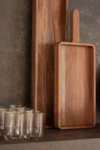 J-Line snijplank Rechthoek - hout - naturel - S