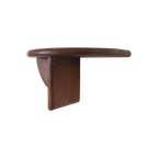 Bullnose mangohouten wandplank - 38x19x19 cm