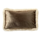 Julia | Kussen | 30x50cm | Perkament | Beige | Hoi | Met luxe binnenkussen