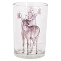 Theelichthouder Ø 12x18 cm Transparant Glas Hert