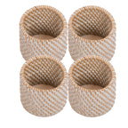 Servetringen Rattan - SET/4 - 4,5x5 cm
