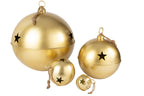 J-Line kerstbal Bal - ijzer - goud - extra L