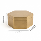 Gouden Decor Opbergdoos – Ijzer