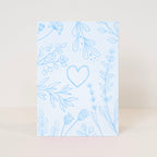 Postcard flowers