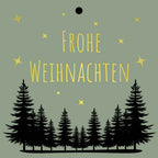 Cadeaukaartje – “Frohe Weihnachten” – 20 Stuks