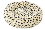 J-Line Kattenmand met dalmatiërmotief - polyester - wit/zwart