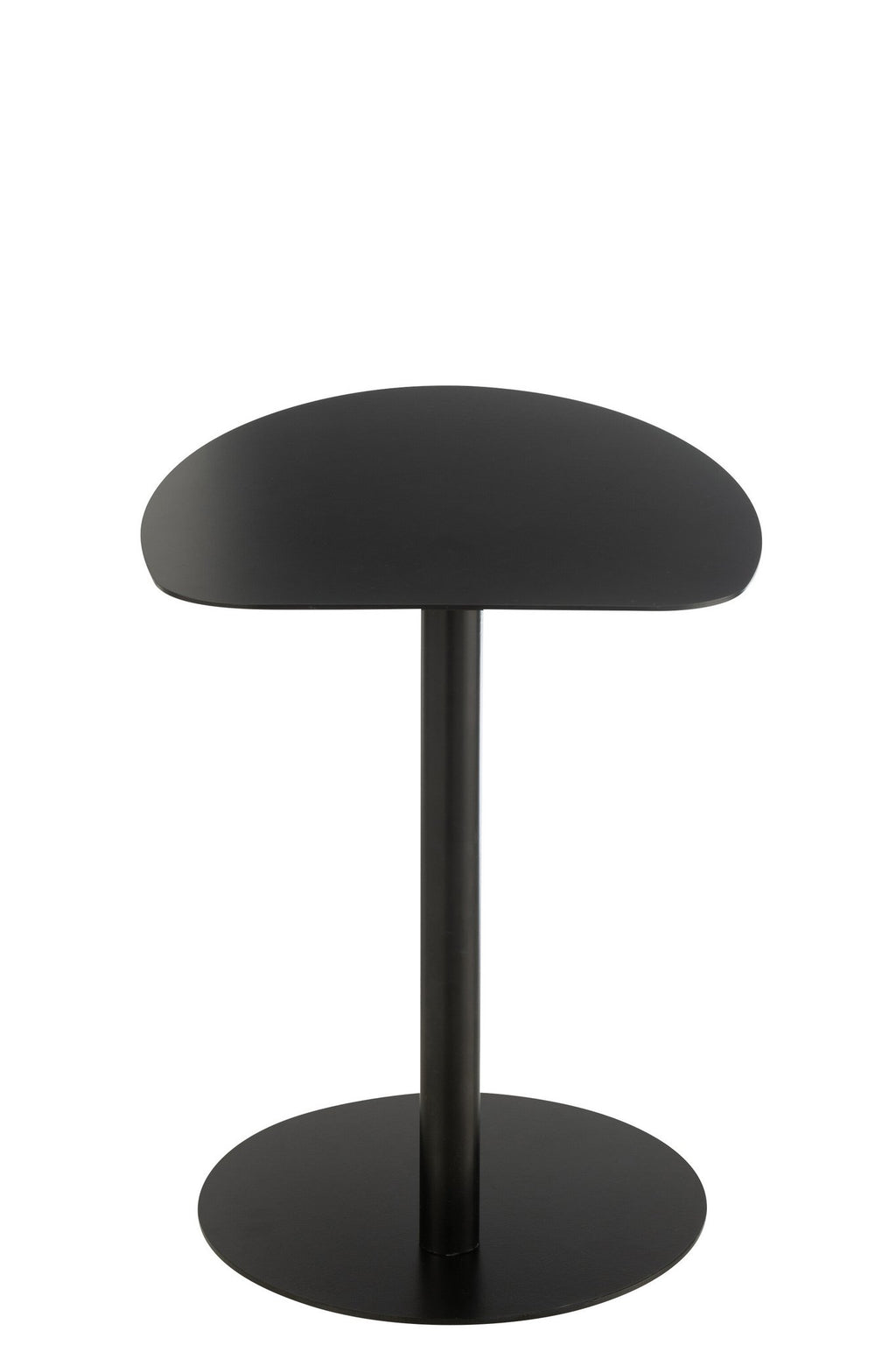 J-Line Bijzettafel Ice Metaal Zwart