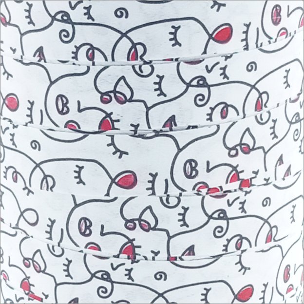 Krullint – lips - 10mm x 50 meter