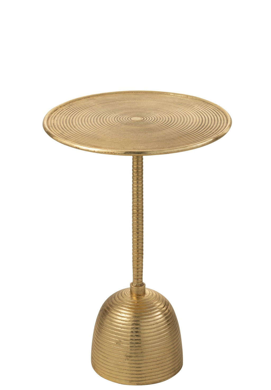 J-Line bijzettafel Lera - aluminium - goud