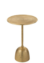 J-Line bijzettafel Lera - aluminium - goud