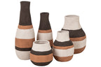 J-Line vaas - steengoed - multi - large